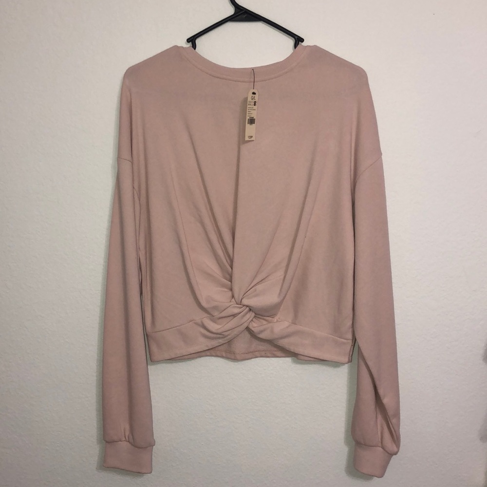 Light pink sweatshirt